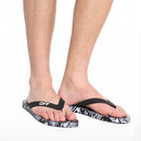 Chinelo com estampa de logo off